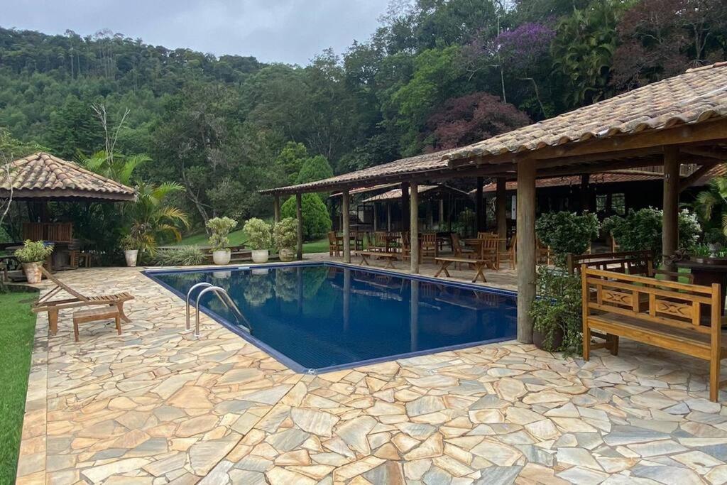 Вилла Sitio Vale Da Colina-Nazare Paulista - 10 Pessoas Экстерьер фото